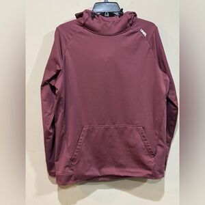 UNRL Hoodie Pullover – Burgundy / Maroon – Size Medium – Athletic Performance